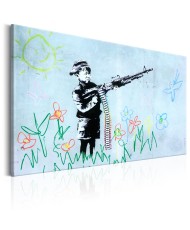 Paveikslas  Boy with Gun by Banksy