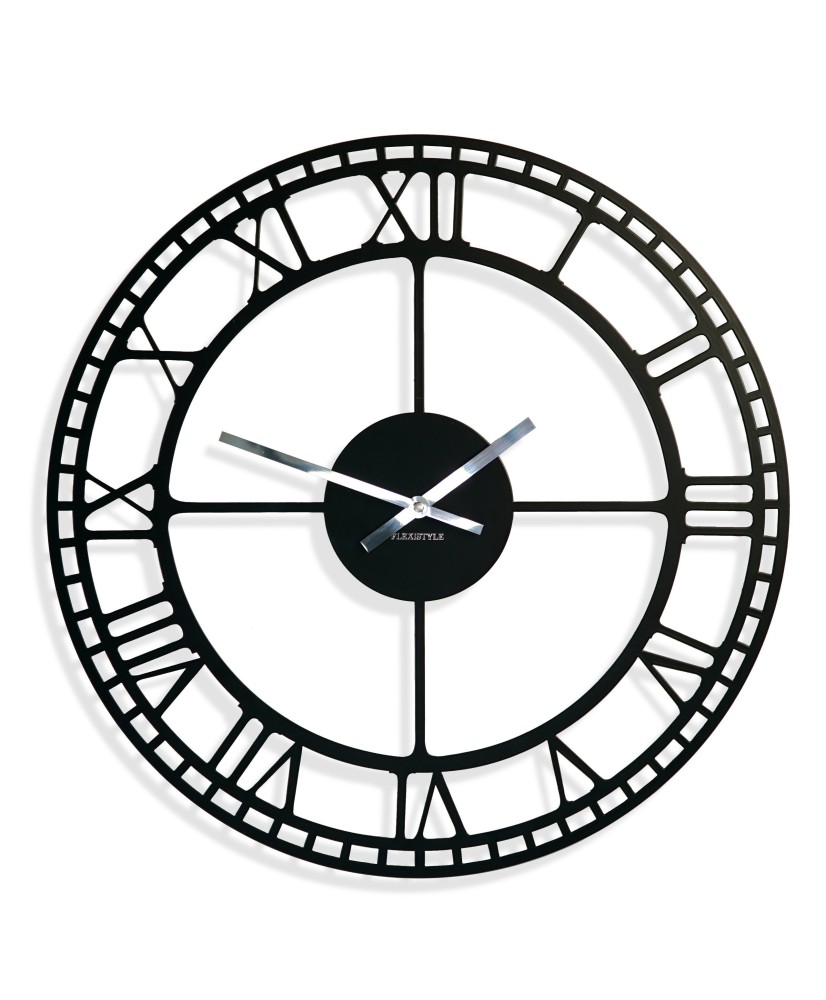 Didelis metalinis laikrodis Vintažas Retro 50cm