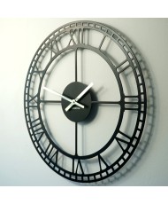 Didelis metalinis laikrodis Vintažas Retro 50cm
