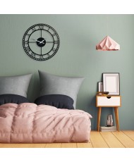 Didelis metalinis laikrodis Vintažas Retro 50cm