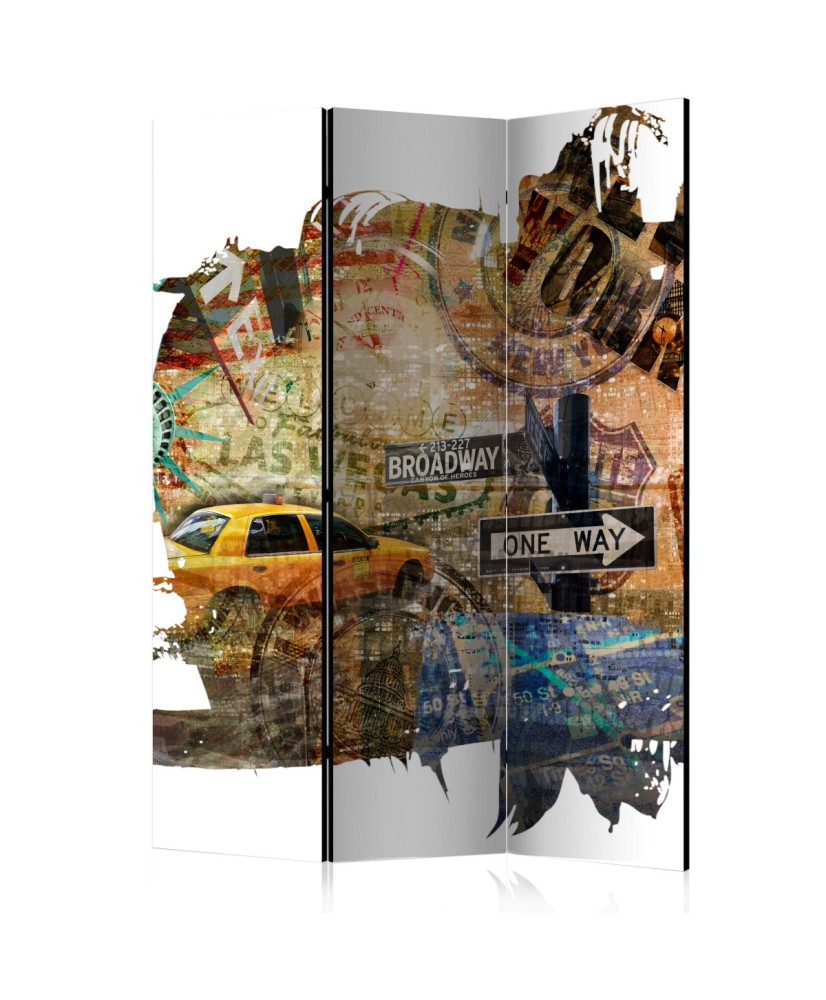 Pertvara  New York Collage [Room Dividers]