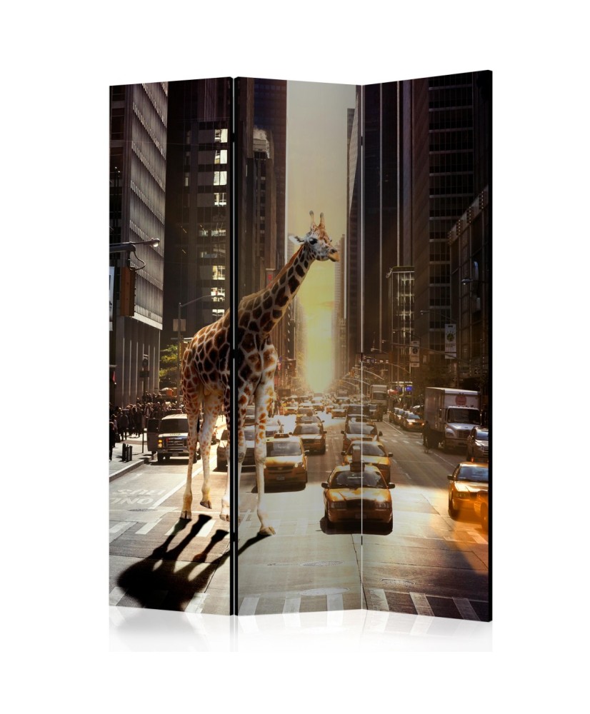 Pertvara  Giraffe in the Big City [Room Dividers]
