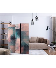 Pertvara  Pixels (Green and Pink) [Room Dividers]