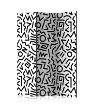 Pertvara  Black and White Maze [Room Dividers]