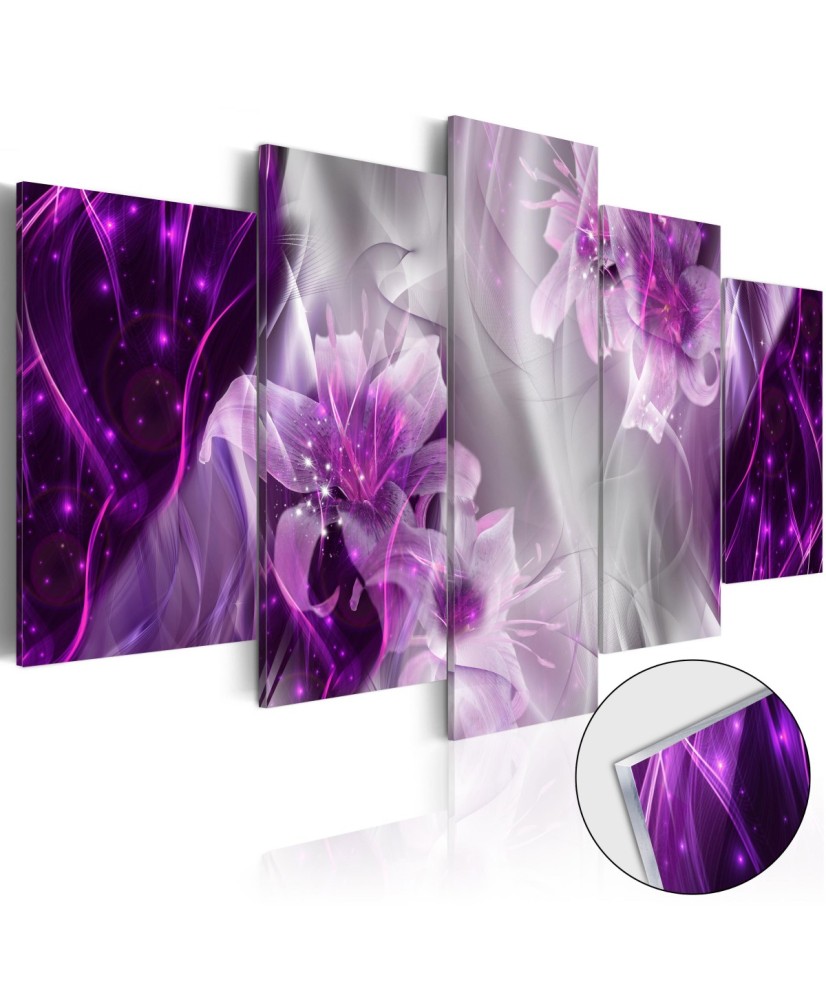Akrilo stiklo paveikslas  Purple Utopia [Glass]