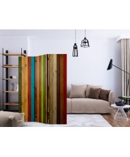 Pertvara  Wooden rainbow [Room Dividers]