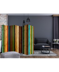 Pertvara  Wooden rainbow [Room Dividers]