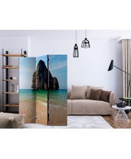 Pertvara  Rock formation by shoreline, Andaman Sea, Thailand [Room Dividers]