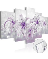 Akrilo stiklo paveikslas  Purple Graces [Glass]