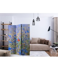 Pertvara  A skycolored meadow  cornflowers [Room Dividers]