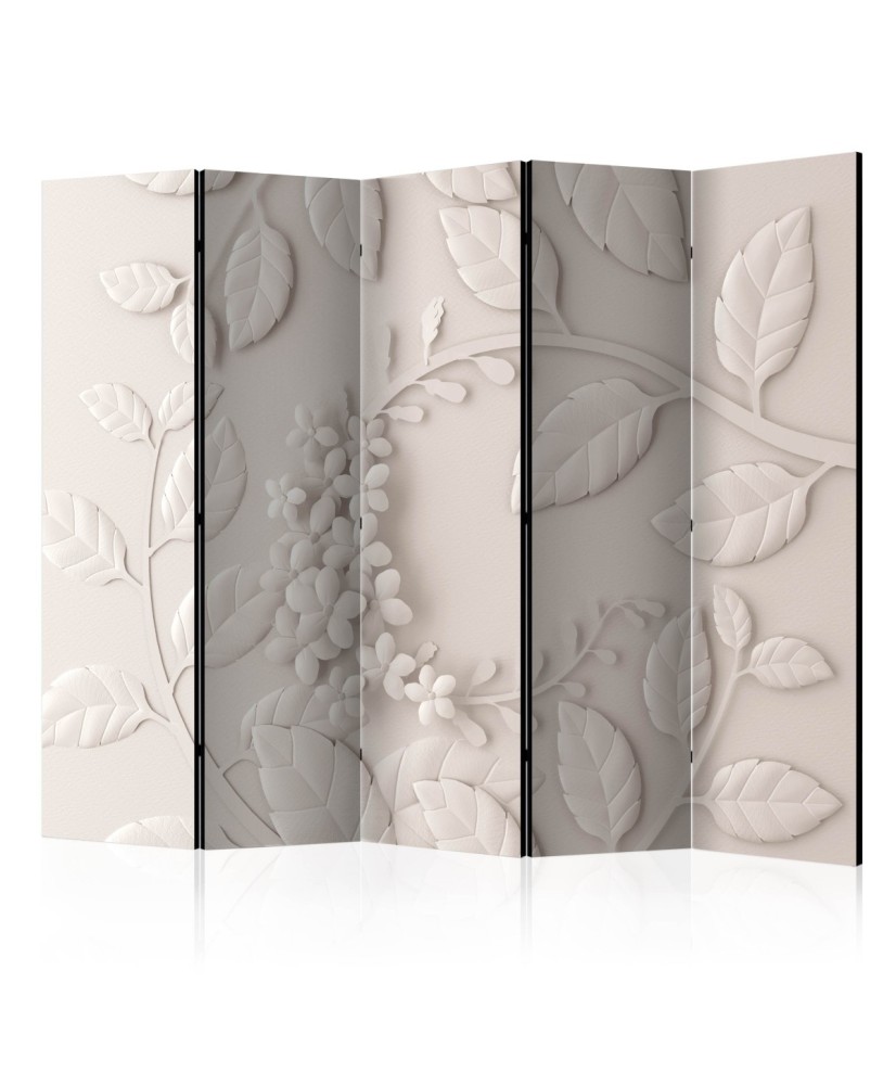 Pertvara  Paper Flowers (Cream) [Room Dividers]