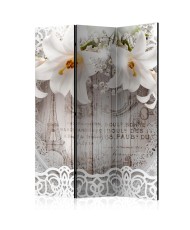 Pertvara  Lilies and Quilted Background [Room Dividers]