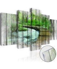 Akrilo stiklo paveikslas  Forest of Secrets [Glass]