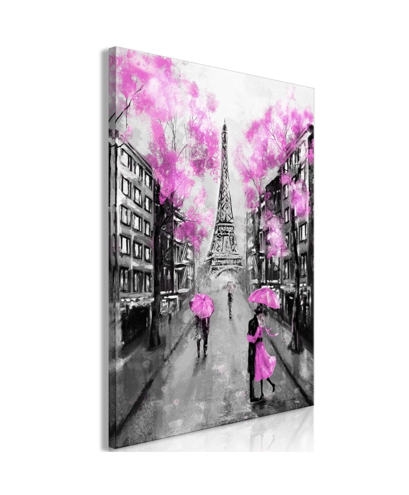 Paveikslas  Paris RendezVous (1 Part) Vertical Pink