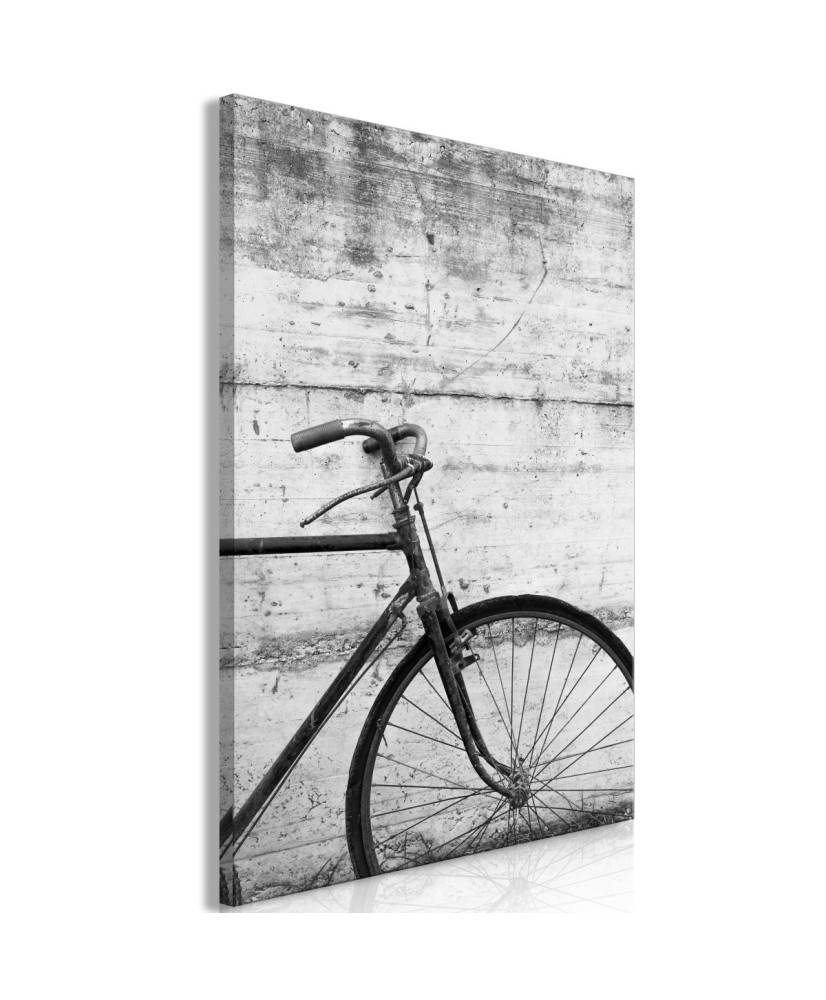 Paveikslas  Bicycle And Concrete (1 Part) Vertical