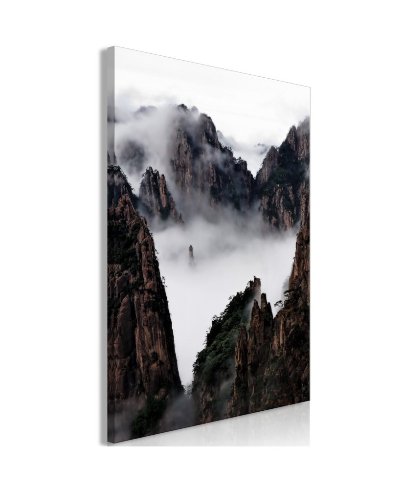 Paveikslas  Fog Over Huang Shan (1 Part) Vertical