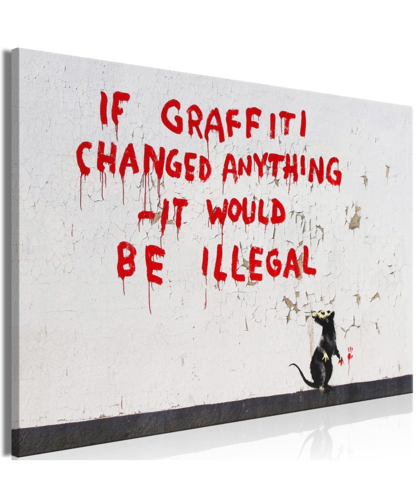 Paveikslas  Quotes Graffiti (1 Part) Wide