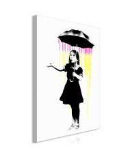 Paveikslas  Girl with Umbrella (1 Part) Vertical