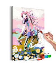 Pasidaryk pats  paveikslas ant drobės  Fairytale Horse