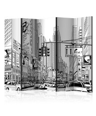 Pertvara  Street in New York city II [Room Dividers]