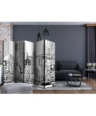 Pertvara  Street in New York city II [Room Dividers]