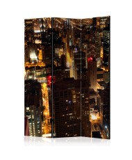 Pertvara  City by night  Chicago, USA [Room Dividers]