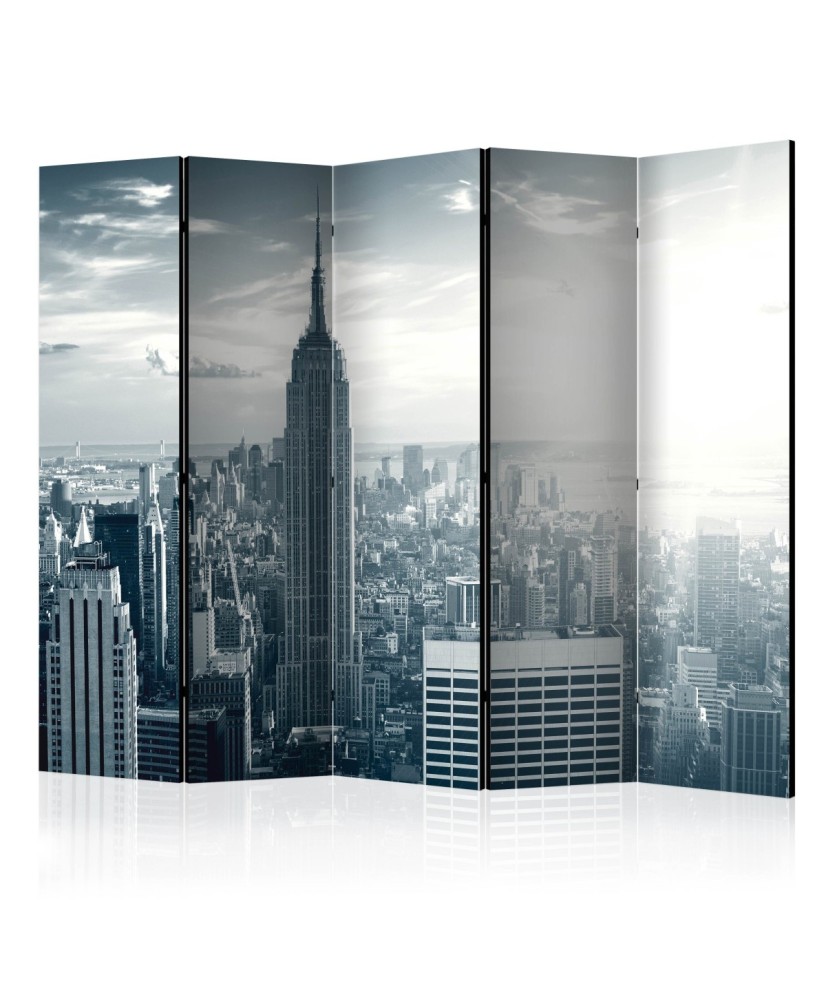 Pertvara  Amazing view to New York Manhattan at sunrise II [Room Dividers]