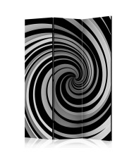 Pertvara  Black and white swirl [Room Dividers]