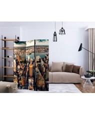 Pertvara  Birds Eye View of New York [Room Dividers]