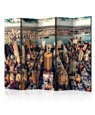 Pertvara  Birds Eye View of New York II [Room Dividers]