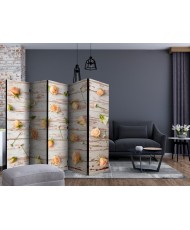 Pertvara  Wood & Roses II [Room Dividers]