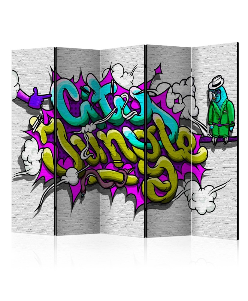 Pertvara  City Jungle  graffiti II [Room Dividers]