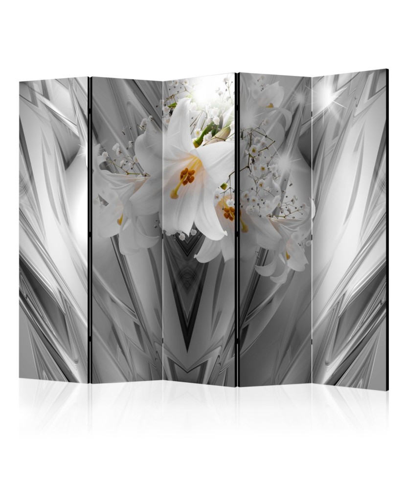 Pertvara  Steel Lilies II [Room Dividers]