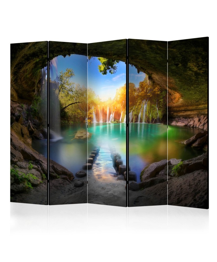 Pertvara  Turquoise Lake II [Room Dividers]