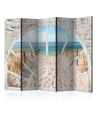 Pertvara  Window View  Beach II [Room Dividers]