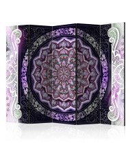 Pertvara  Round Stained Glass (Violet) II [Room Dividers]