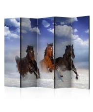 Pertvara  Horses in the Snow II [Room Dividers]