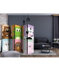 Pertvara  Cheerful animals II [Room Dividers]