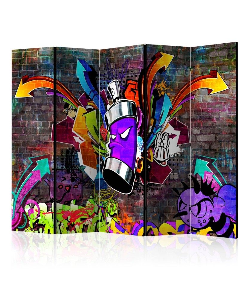 Pertvara  Graffiti Colourful attack II [Room Dividers]
