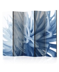 Pertvara  Flower  blue dahlia II [Room Dividers]
