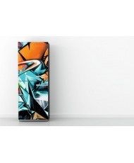 Magnetinis lipdukas ant šaldytuvo