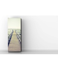 Magnetinis lipdukas ant šaldytuvo