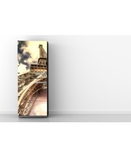 Magnetinis lipdukas ant šaldytuvo