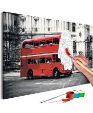 Pasidaryk pats  paveikslas ant drobės  London Bus