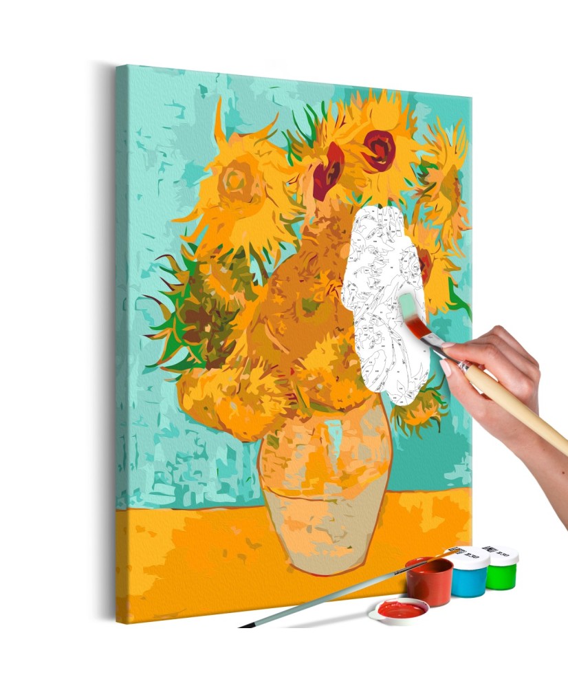 Pasidaryk pats  paveikslas ant drobės  Van Goghs Sunflowers