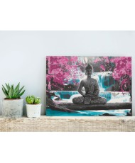 Pasidaryk pats  paveikslas ant drobės  Buddha and Waterfall