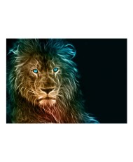 Lipnus fototapetas  Abstract lion