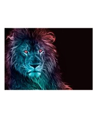 Lipnus fototapetas  Abstract lion  rainbow