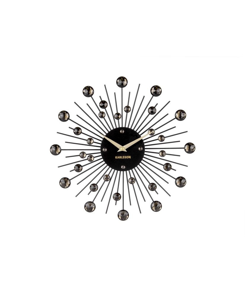Sieninis laikrodis - Saulės sprogimas, Pilkas, 30 cm