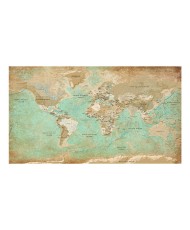 Fototapetas XXL  Turquoise World Map II